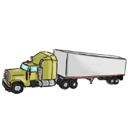articulated lorry